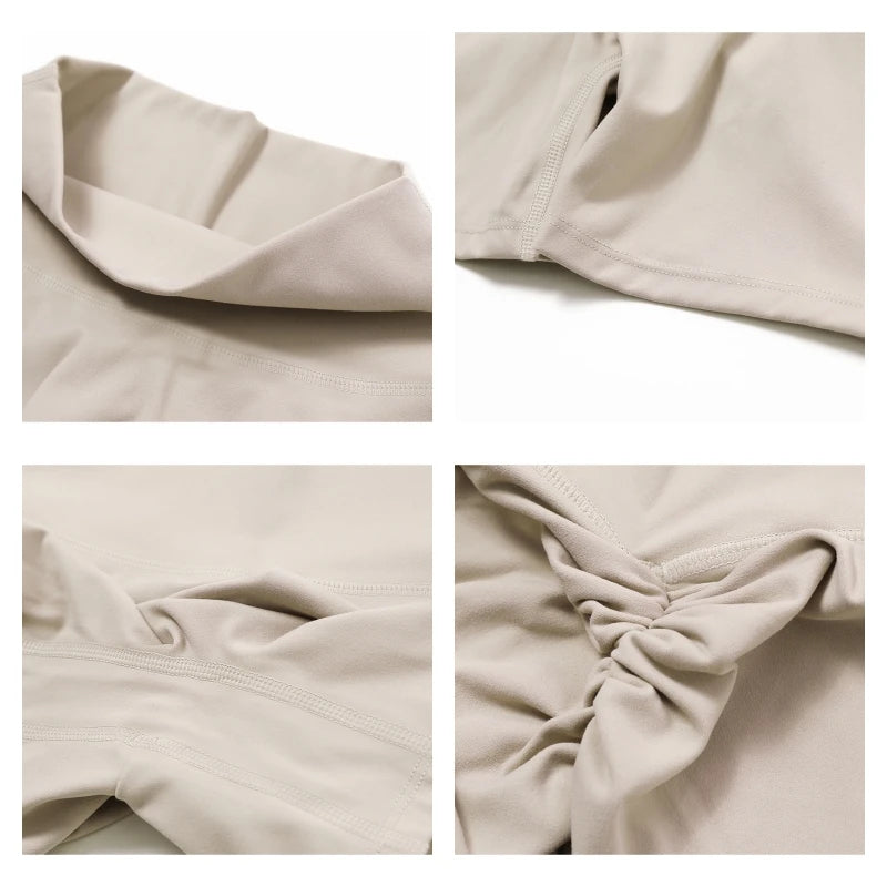 Women's solid color shorts