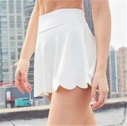 Women's sports bra, fitness skirt and leggings