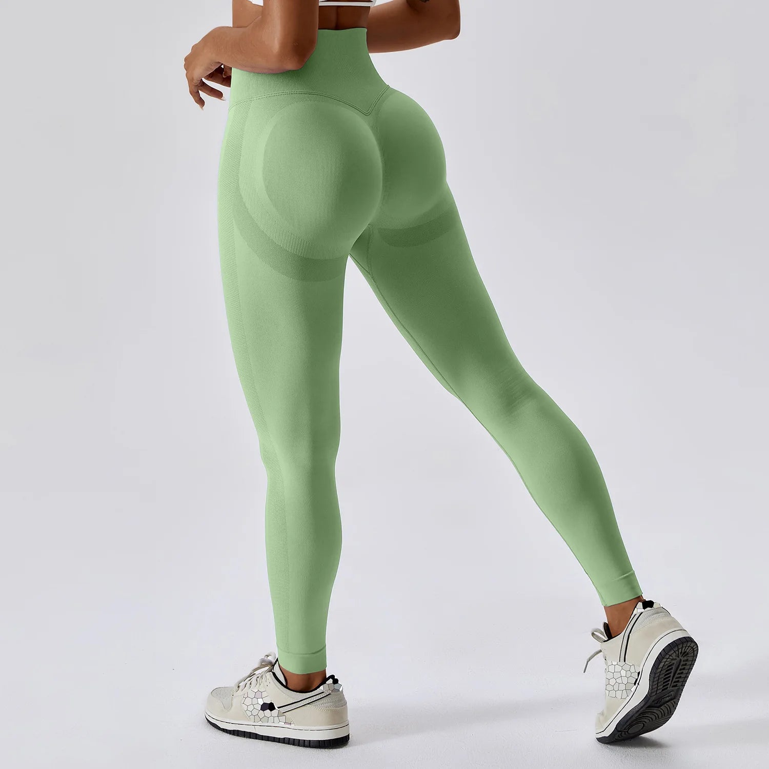 Yoga and sports leggings for women, high waisted. 