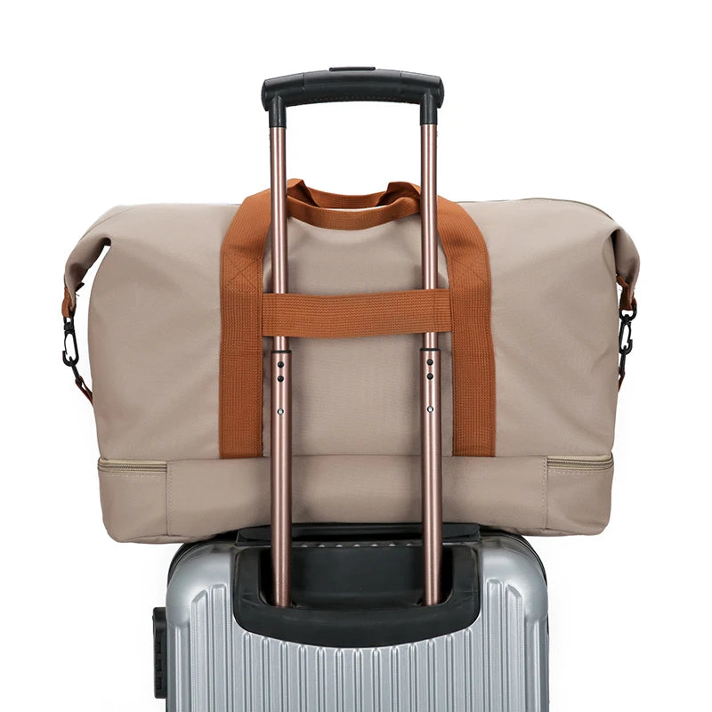 Spacious sports and travel bag