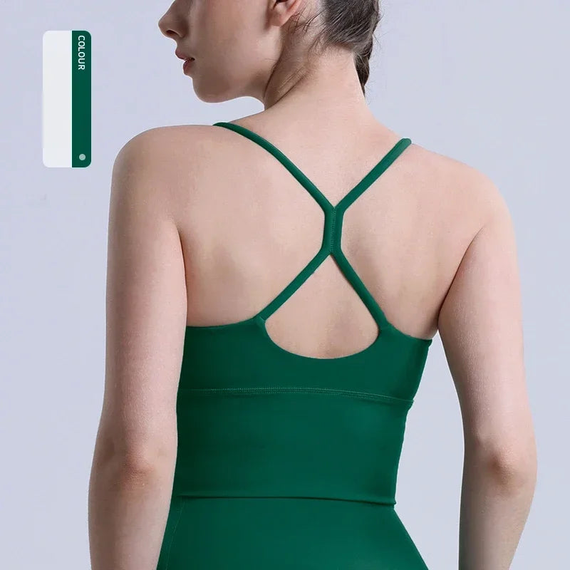 Women's Y-shaped sports bra