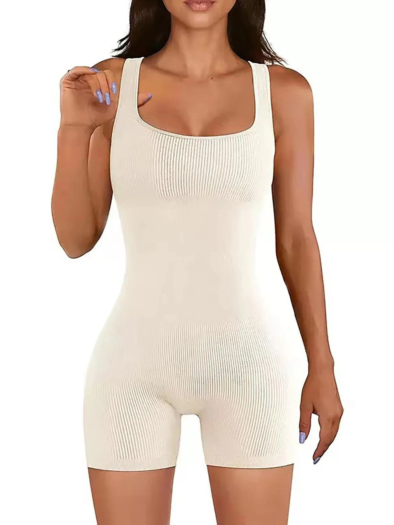 Women's seamless summer yoga outfit