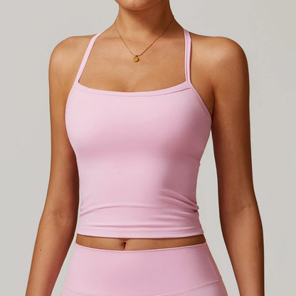 Naisten Cross-Back toppi