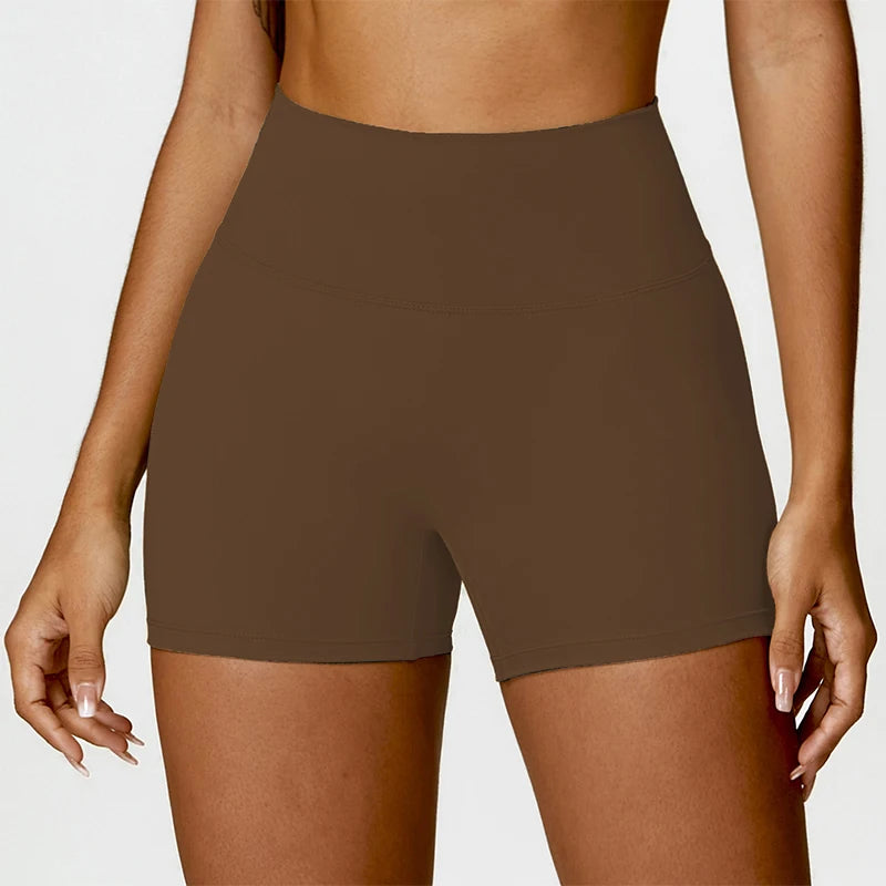Women's solid color shorts