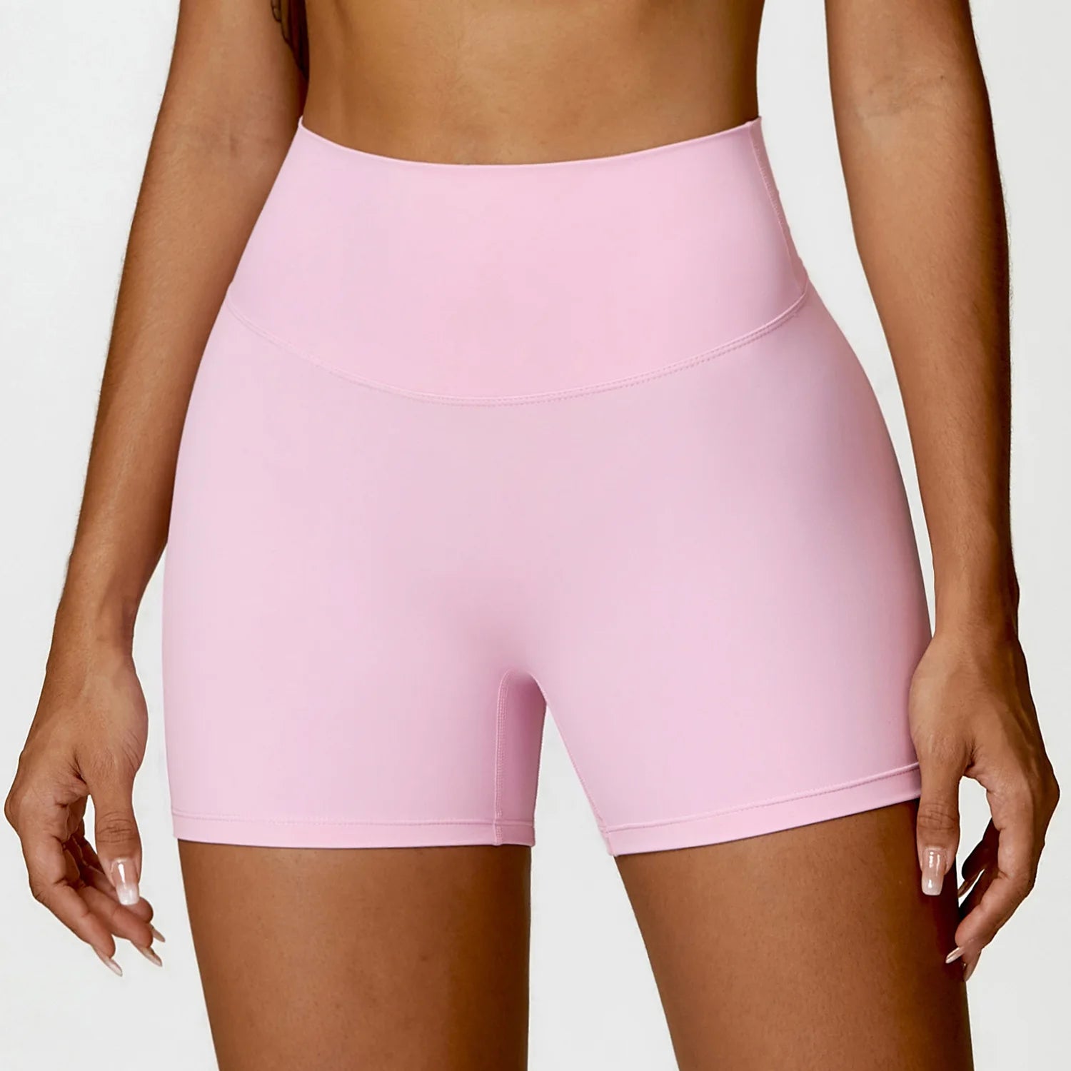 Women's solid color shorts