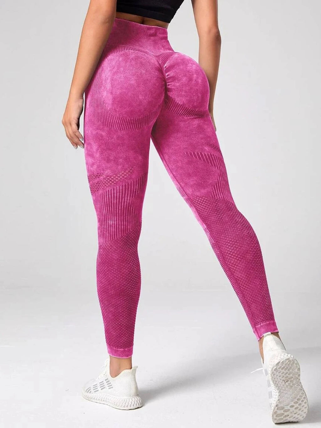 Push-Up leggings with high waist - accentuates the body shape