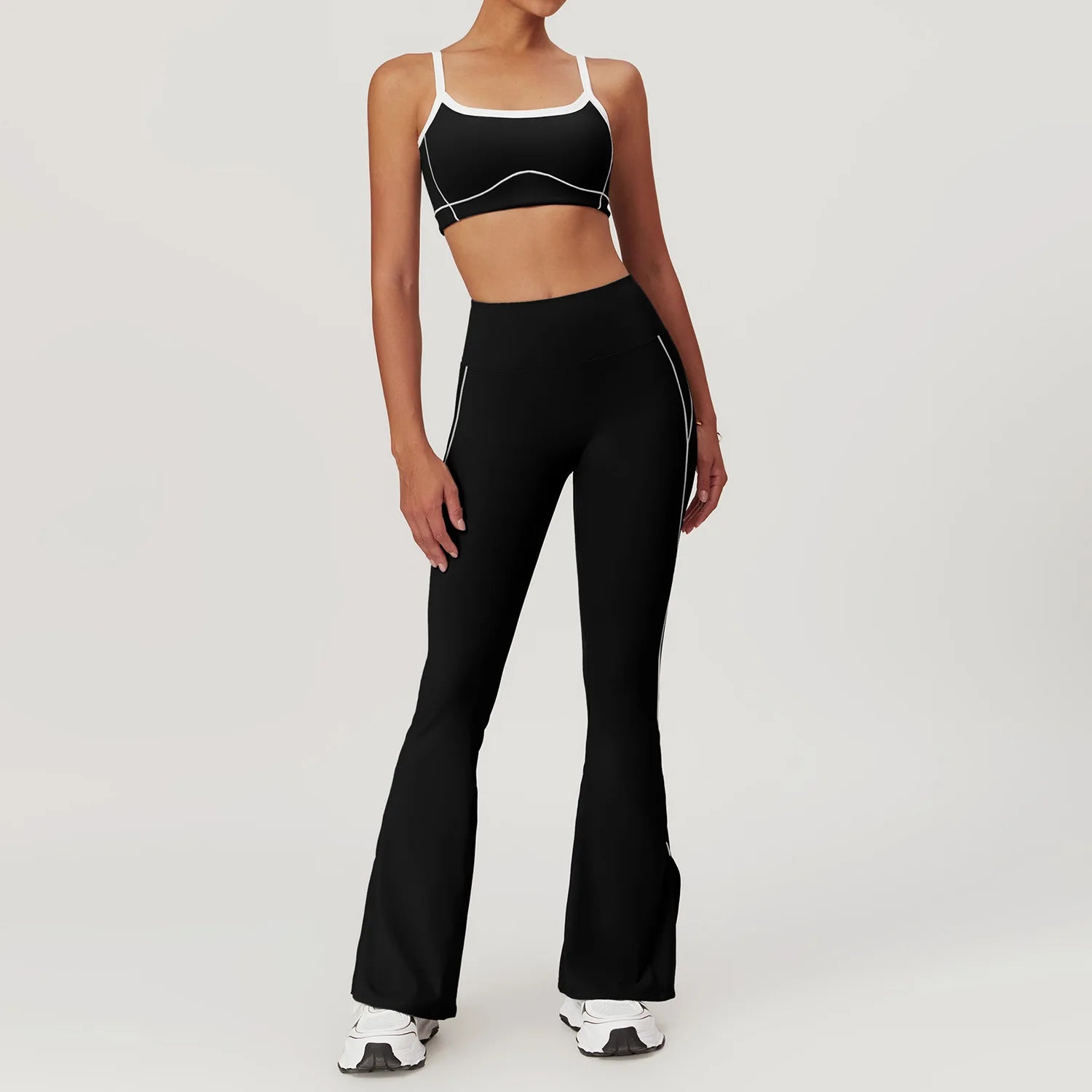 Women's yoga set - sports bra and workout leggings 
