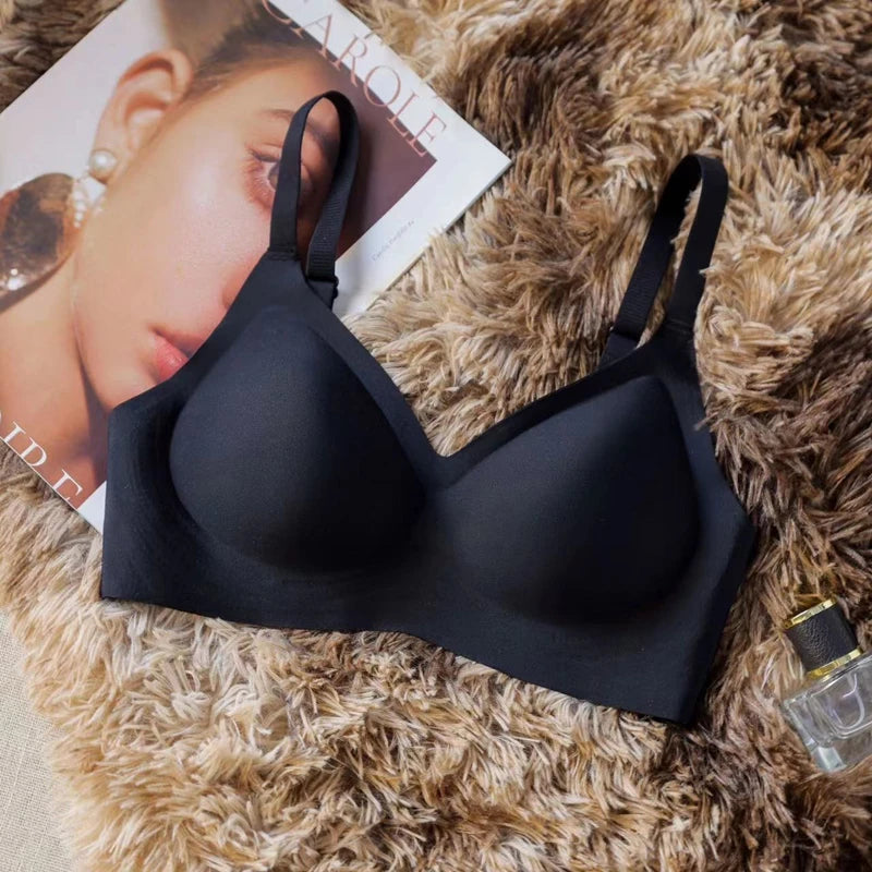 Non-wired push-up bras