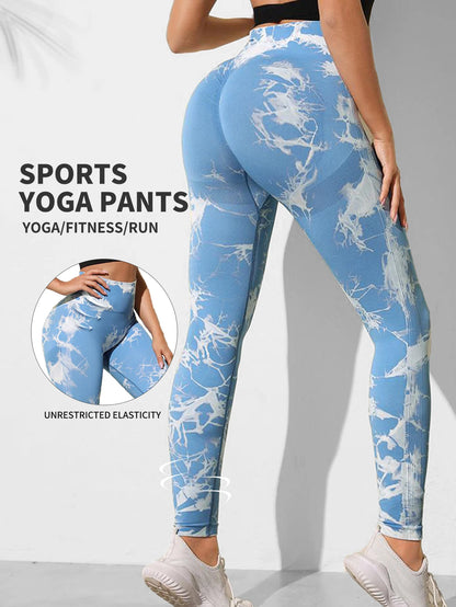 Leggingsit, kirjavat urheiluun, joogaan ja oleskeluun