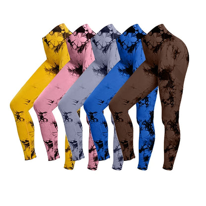 Leggingsit, kirjavat urheiluun, joogaan ja oleskeluun