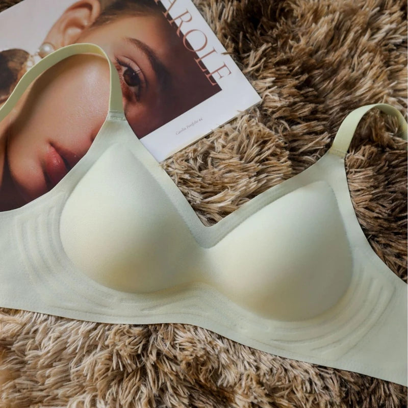 Non-wired push-up bras