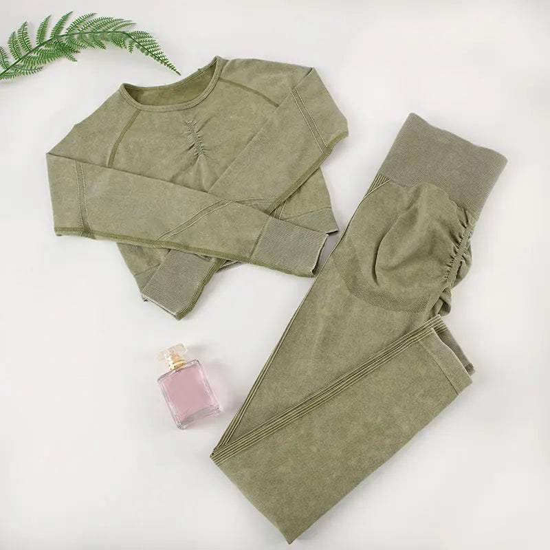 Women's seamless sportswear set