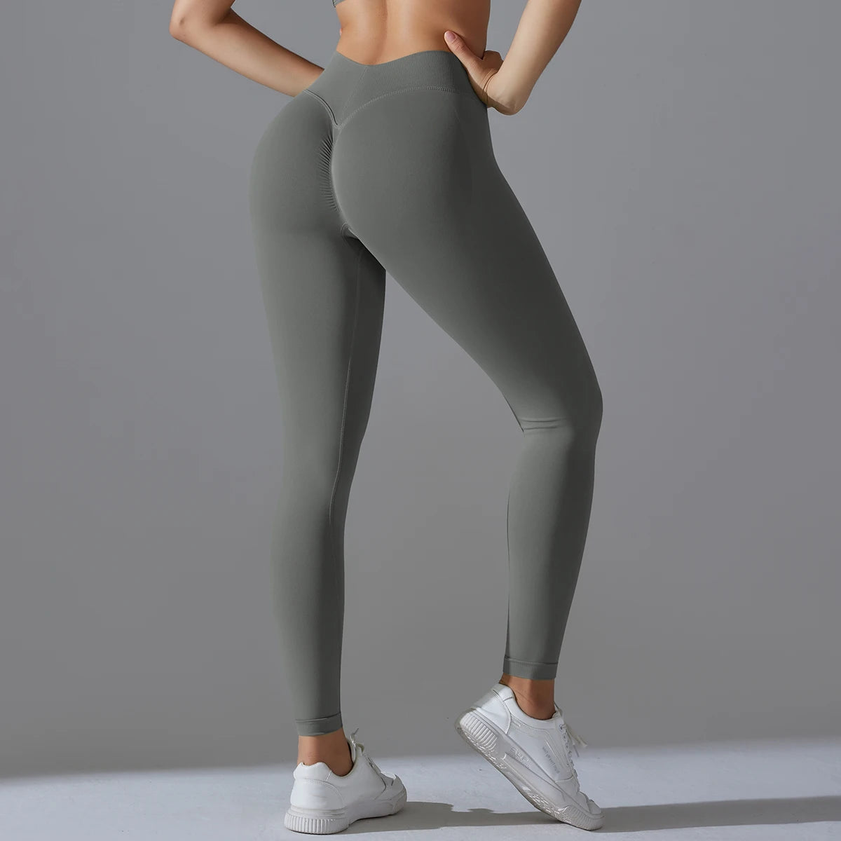 Seamless push-up leggings
