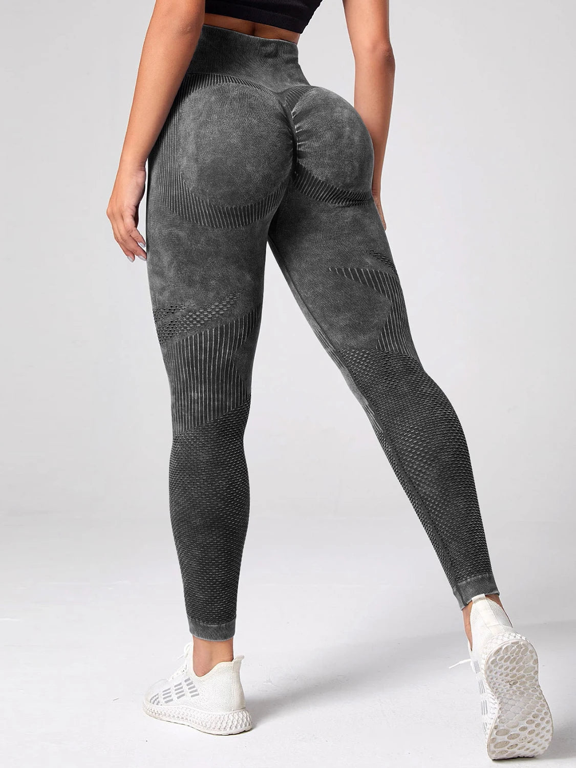Push-Up leggings with high waist - accentuates the body shape