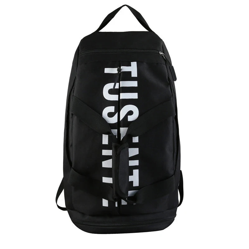 Spacious sports bag for the gym